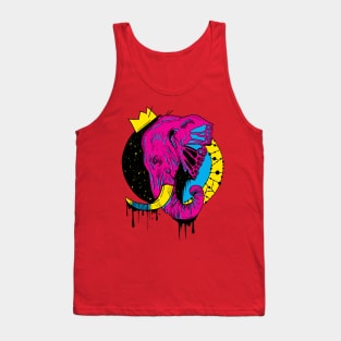 CMYK Royal Elephant Tank Top